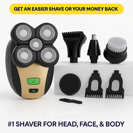 Full-Body Shaving Made Simple – Head, Face, Body & Below the Waist
